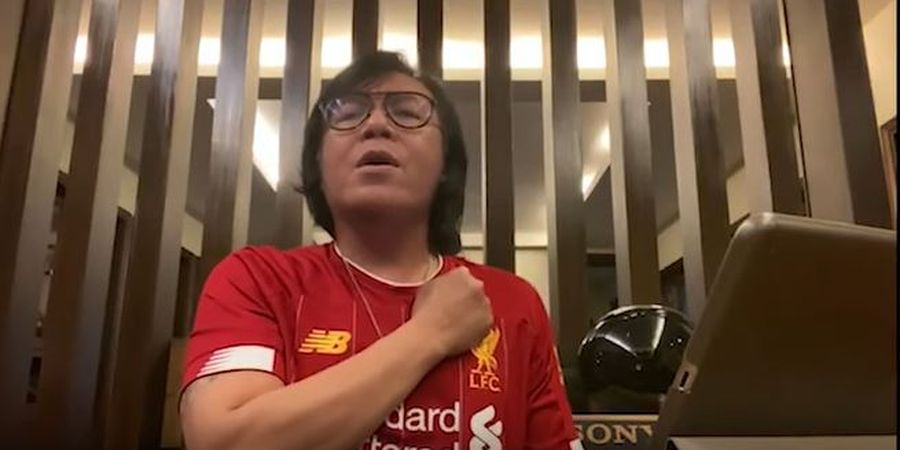 Ari Lasso hingga Zoya Amirin, Fans Liverpool Indonesia Nyanyikan You'll Never Walk Alone untuk Semangati Korban Virus Corona