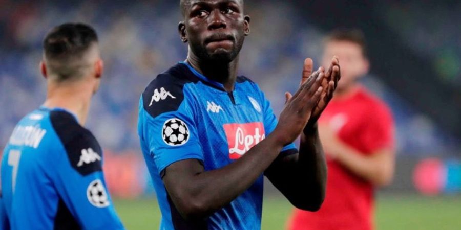 Presiden Napoli Kirim Pesan ke Manchester United dan Manchester City soal Koulibaly