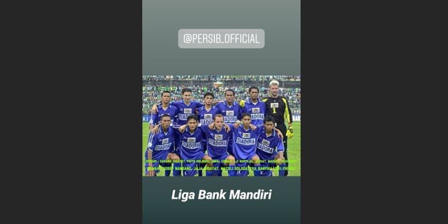 Mariusz Machiarski Kenang Ada Seorang Dukun di Pertandingan Persib Bandung 