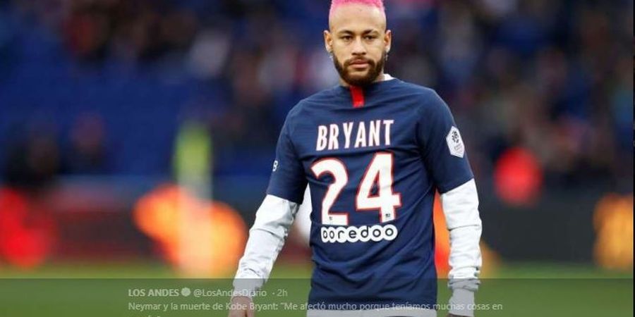 Neymar Sebut Kematian Kobe Bryant Sangat Pengaruhi Kehidupannya