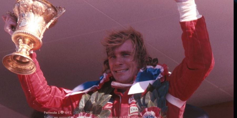 MOMEN JUARA, Kemenangan Dramatis James Hunt, Sang One Hit Maker F1