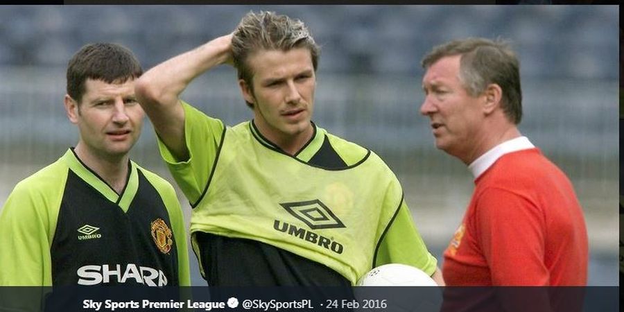 Sebelum Insiden Sepatu Terbang, Sir Alex Ferguson Sempat Tak Sudi David Beckham Pakai Nomor Keramat