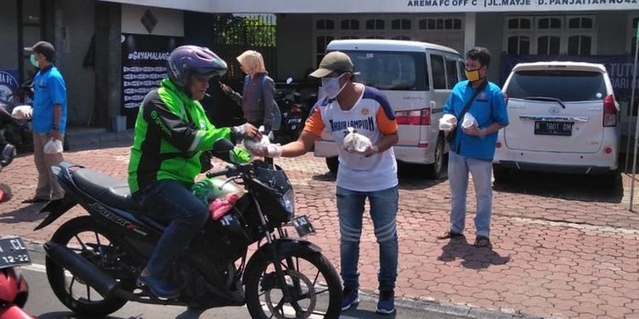 Arema FC Turun Tangan Beri Dukungan pada Kampung Simulasi PSBB