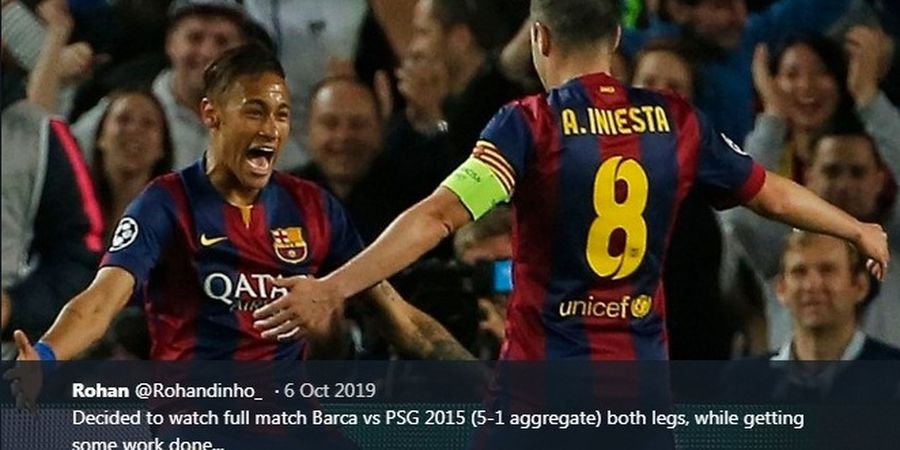 On This Day - Gol Teknik Tinggi Neymar Bikin PSG Babak Belur