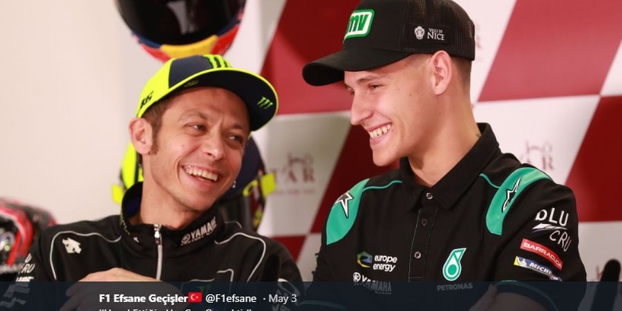 Tidak seperti Valentino Rossi, Fabio Quartararo Enggan Punya Rival 'Panas'