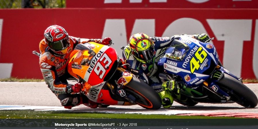 Sebanyak Apa pun Gelar Marc Marquez, Dia Tak Bisa Lampaui Pencapaian Valentino Rossi