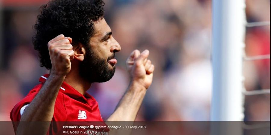 ON THIS DAY - Mohamed Salah Pecahkan Rekor Gol Terbanyak dalam Semusim Liga Inggris