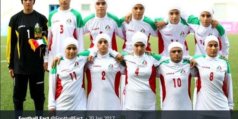 Pernah Heboh, Kisah Pria Berhijab Main untuk Timnas Putri Iran