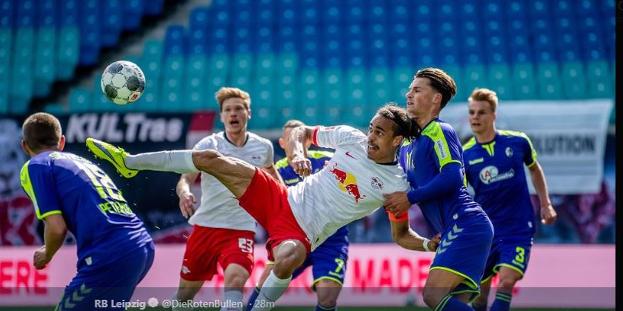 Hasil Bundesliga - Langsung Tegang, RB Leipzig Diselamatkan VAR Menit 93