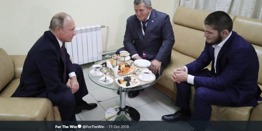 Dianggap Sosok Istimewa, Presiden Rusia Beri Penghormatan kepada Mendiang Ayah Khabib Nurmagomedov