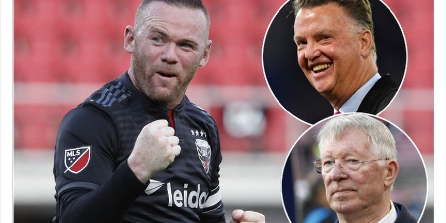 Wayne Rooney Lebih Banyak Belajar dari Louis van Gaal daripada Sir Alex Ferguson