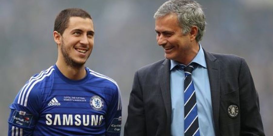 Saat Latih Man United, Mourinho Beri Tugas 1 Pemain Jaga Hazard Sampai ke Kamar Mandi