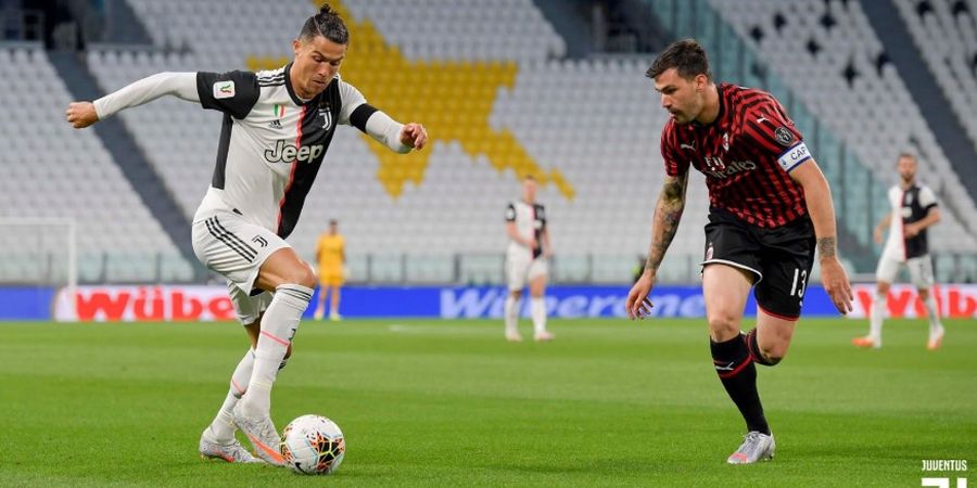 Video Penalti Meleset Cristiano Ronaldo yang Berujung dengan Kartu Merah Terbrutal di Coppa Italia