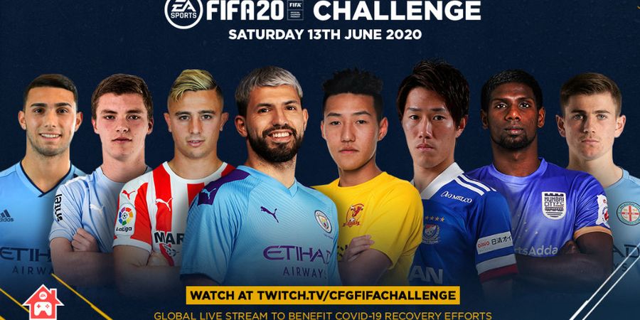 LIVE STREAMING - Perang Saudara Manchester City Beradu Jago FIFA 20