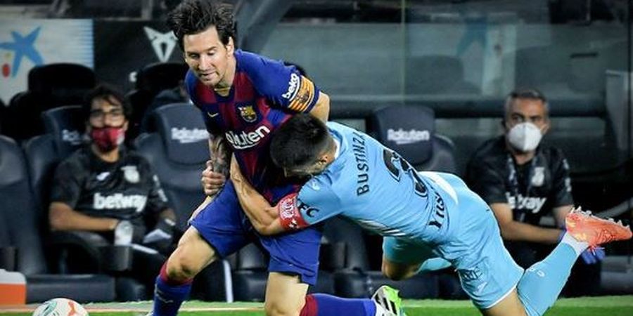 Lionel Messi Trending Topic Dunia Usai Dipeluk Kapten Lawan saat Lari hingga Jatuh