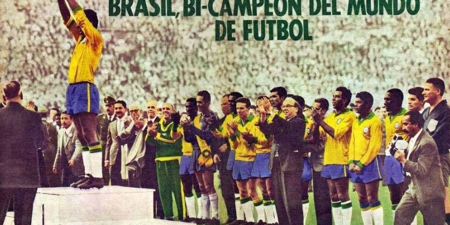 ON THIS DAY - Tanpa Pele, Brasil Sukses Rebut Gelar Piala Dunia 1962