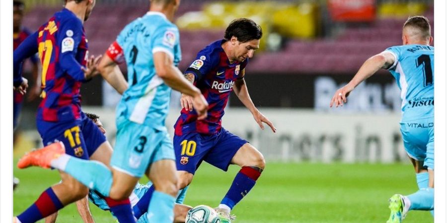 Hasil Liga Spanyol - Lewat Drama VAR, Barcelona Berhasil Kalahkan Leganes