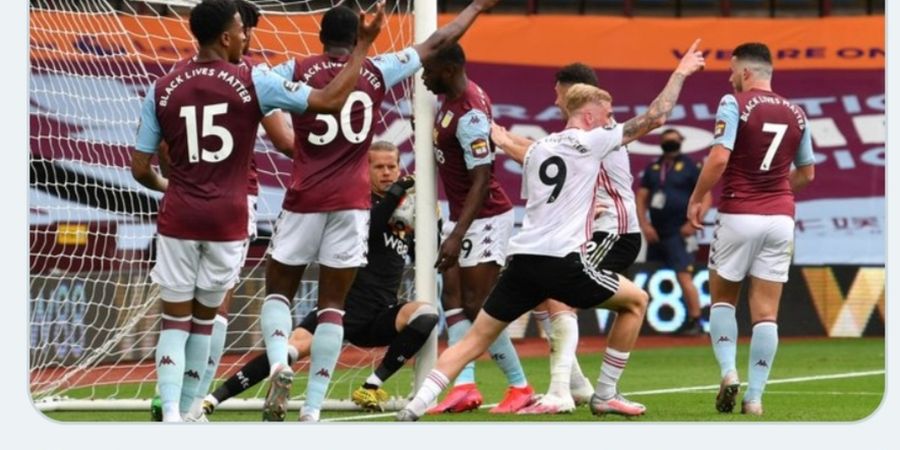 Liga Inggris Dimulai Lagi, Kontroversi Gol Hantu Warnai Laga Pembuka di Kandang Aston Villa