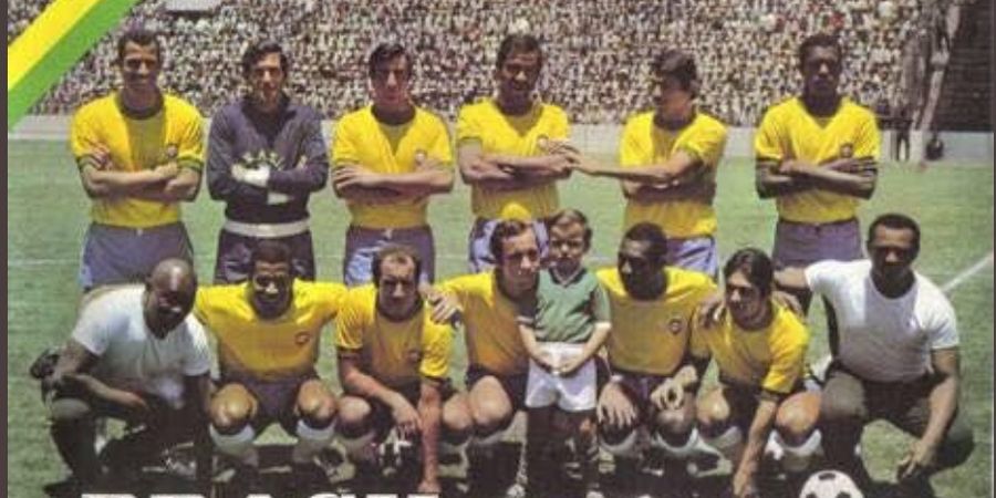 ON THIS DAY - Dengan 5 Pemain Nomor 10, Brasil Juara Piala Dunia 1970