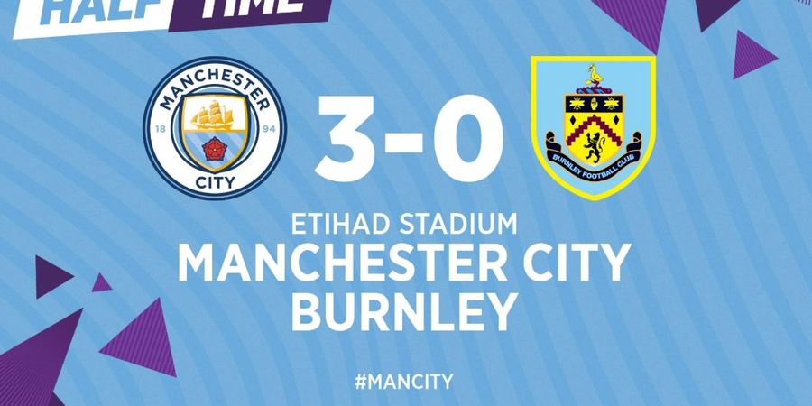 Hasil Babak I - Tampil Perkasa, Manchester City Sudah Unggul 3-0