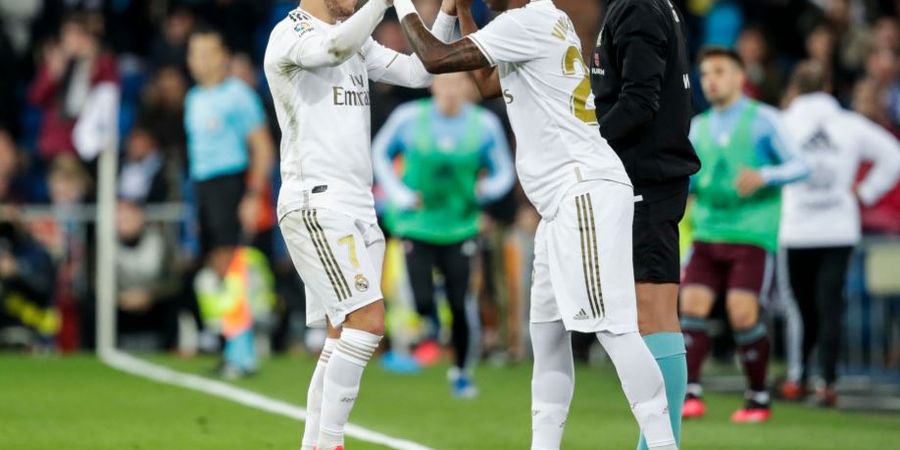 Hazard dan Vinicius Bersaing, Zidane Yakin Keduanya Bisa Main Bareng