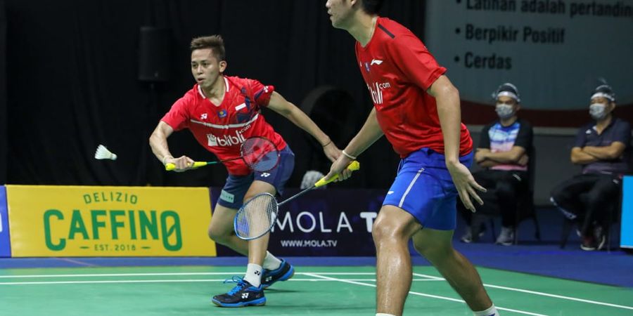 PBSI Home Tournamen - Rian/Daniel Kesulitan pada Permainan Depan