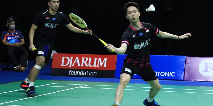 Rekap Hasil PBSI Home Tournament Sesi Pagi - Kevin Sanjaya/Moh Reza ke Puncak Klasemen