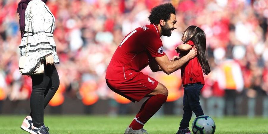 Daripada Nonton Chelsea vs Man City, Mo Salah Lebih Pilih Bermain dengan Putrinya