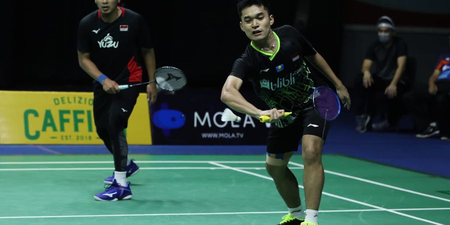 Hasil PBSI Home Tournament - Kalahkan Kevin/Reza, Ahsan/Leo Raih Kemenangan Pertama