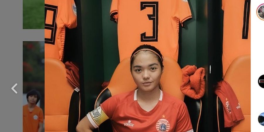 Bek Cantik Persija Anggita Oktaviani Puas Real Madrid Juara Liga Spanyol