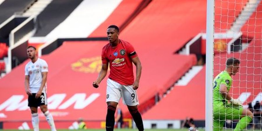 Anthony Martial Cetak Rekor Gol dalam Semusim, Man United Memukau