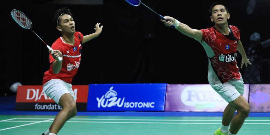 Hasil PBSI Home Tournament - Bekuk Hendra/Pramudya, Fajar/Yeremia Jaga Kans Juara