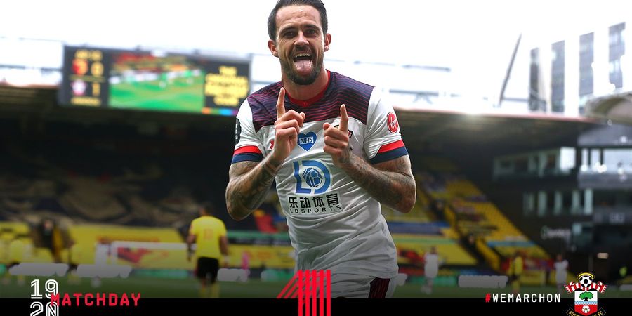 Hasil dan Klasemen Liga Inggris - Danny Ings Bikin Brace, Southampton Beri Peringatan untuk Liverpool