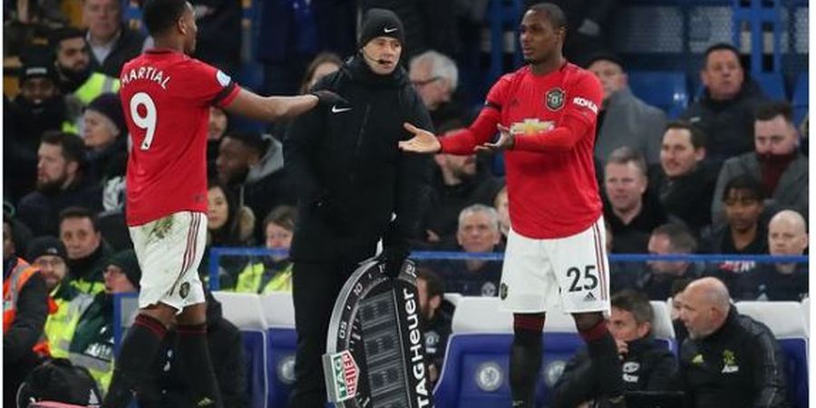 Anthony Martial Belajar Banyak soal No 9 dari Ahlinya, Odion Ighalo