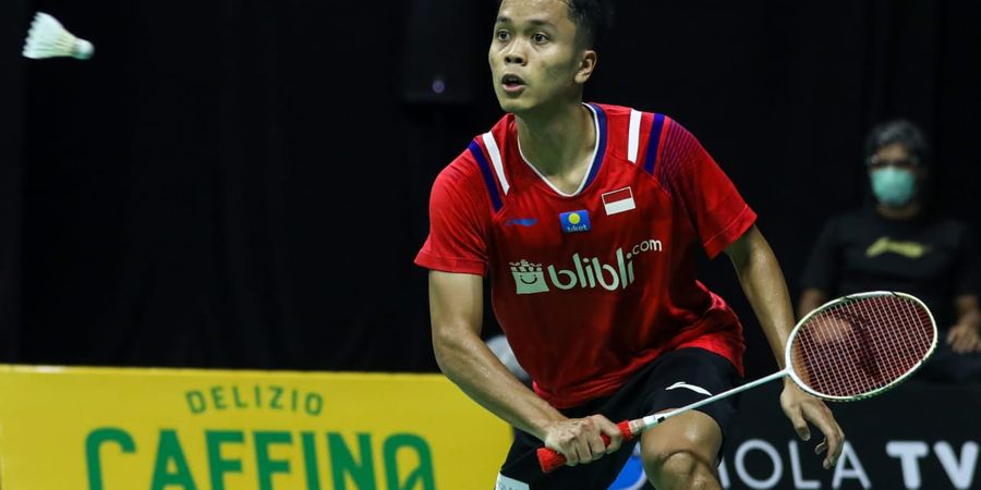 Tak Punya Senior Panutan, Anthony Ginting Saling Bantu dengan Jonatan Christie