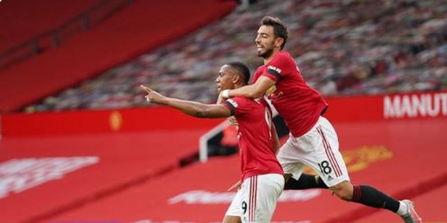 Hasil Liga Inggris - Anthony Martial Ikuti 9 Legenda, Man United Hancur Menit 96