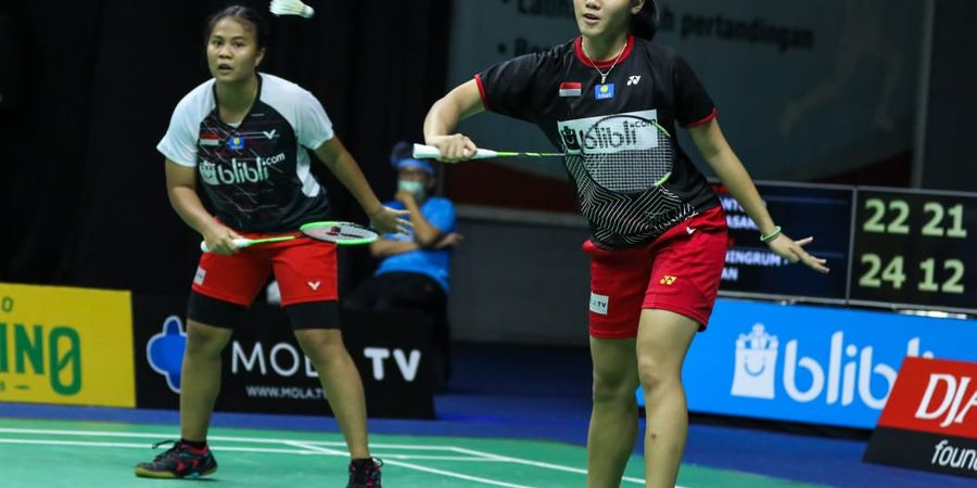 Mola TV PBSI Home Tournament - Ganda Putri Belum Kasih Kejutan