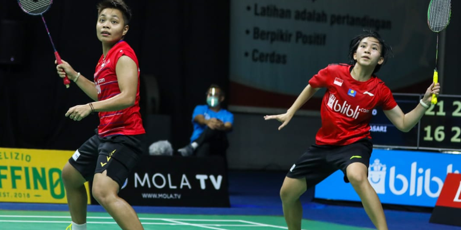 Link Live Streaming PBSI Home Tournament - Potensi Pertemuan Greysia dan Apriyani di Final