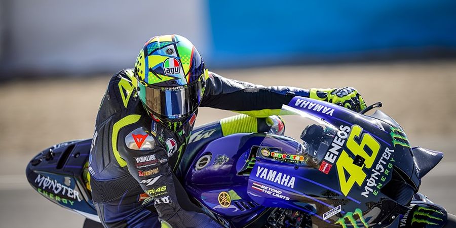 Kembali Beraksi, Valentino Rossi Langsung Dihadapkan Masalah di MotoGP Spanyol