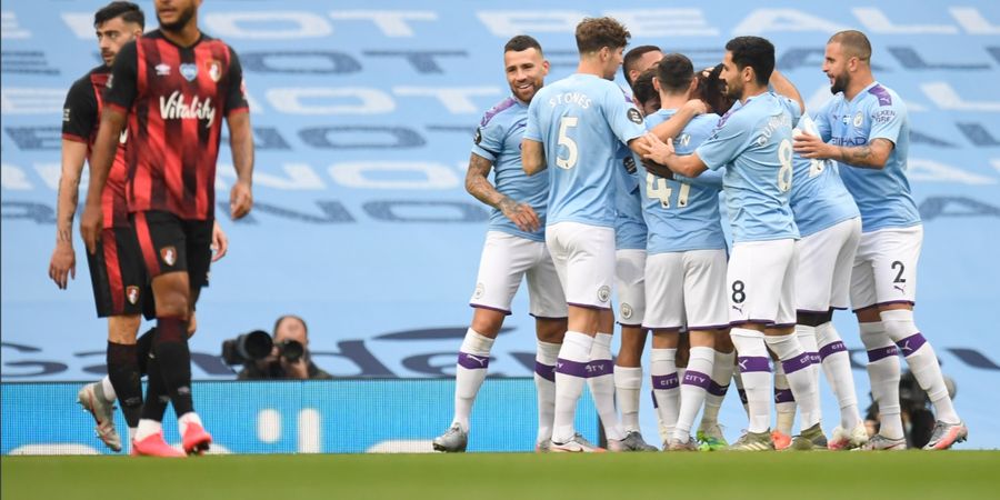 Hasil Liga Inggris -  Menang Tipis, Manchester City Makin Benamkan Bournemouth