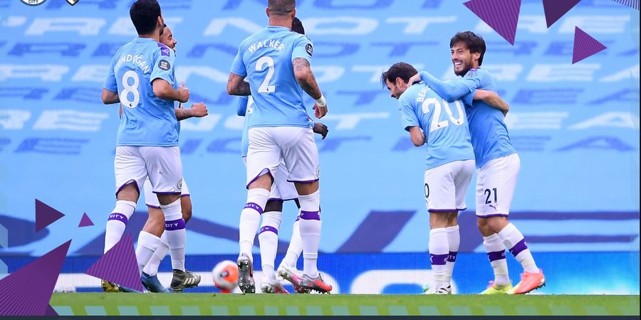 Babak I Liga Inggris -  Manchester City Unggul 2-0 atas Bournemouth