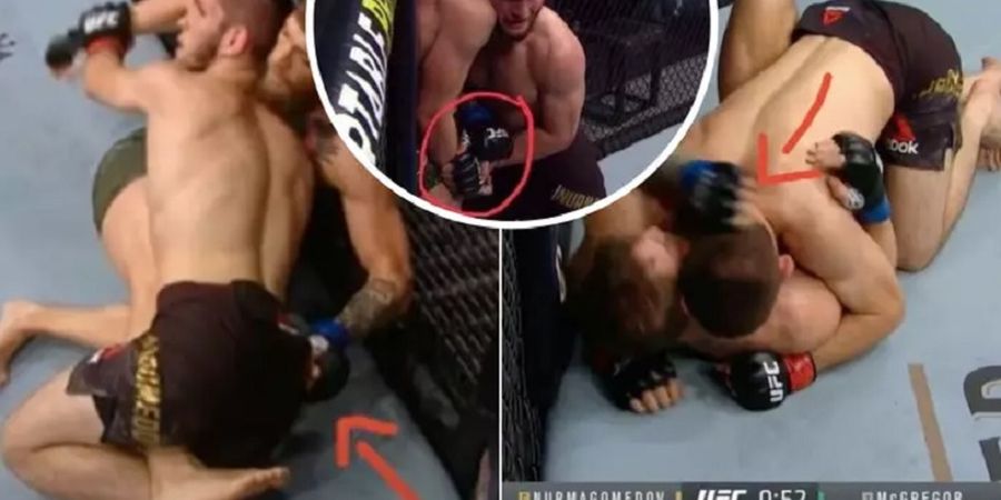 Ketika McGregor Ketahuan Curang Saat Bertarung dengan Khabib Nurmagomedov