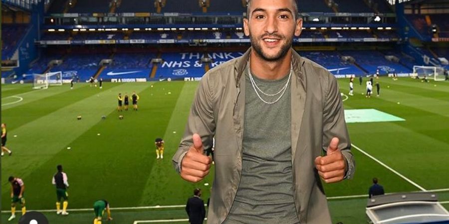 Manchester United Vs Chelsea - Hakim Ziyech Kirim Pesan kepada Van de Beek