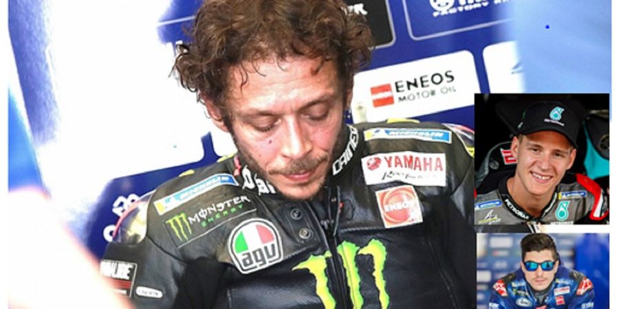 Link Live Streaming MotoGP Spanyol 2020 - Rossi Ungkap Misteri Utama Kenapa Tertinggal Jauh dari Vinales