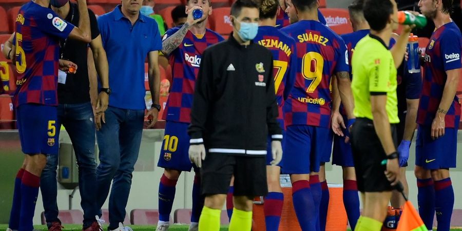 Barcelona Krisis Bek Tengah Jelang Hadapi Napoli di Liga Champions