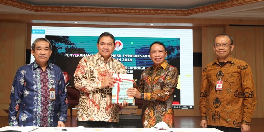 Kemenpora Raih Opini Wajar Tanpa Pengecualian (WTP) dari BPK RI