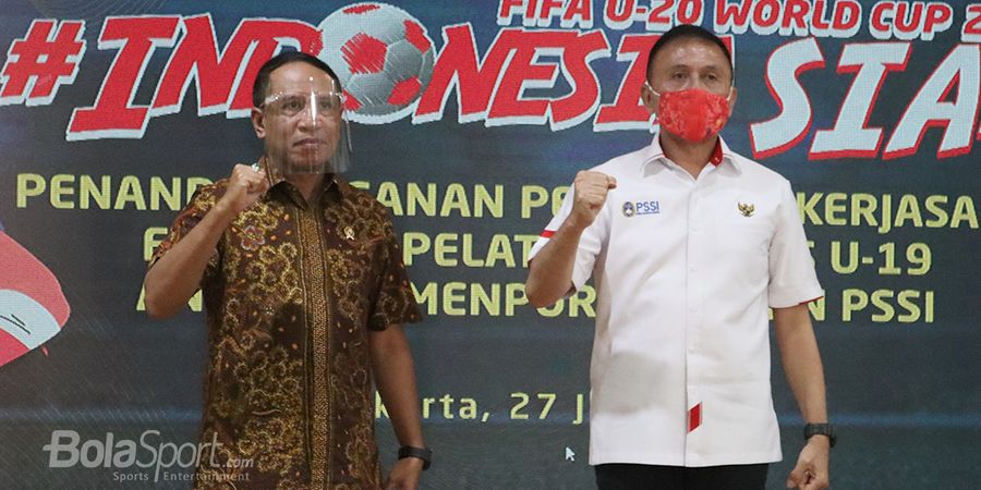 Respon Menpora soal Ketum PSSI Iwan Bule Jadi Manajer Timnas U-19