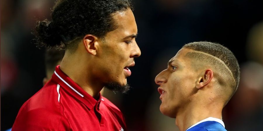 Terbongkar, Penyebab Virgil van Dijk Bertengkar dengan Striker Everton