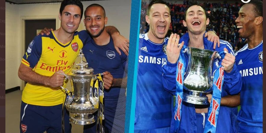 Arsenal vs Chelsea - Trofi Perdana Mikel Arteta atau Frank Lampard