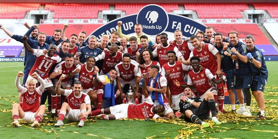 Usai Kalahkan Chelsea dan Juarai Piala FA, Arsenal Siap Lepas 6 Pemain